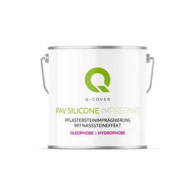 Produktbild von Oleophobe Pflastersteinimprägnierung | 5 L Nasssteineffekt | Farblose | Hydrophobe | Imprägniermittel Schutzmittel Ölabweisende | Innen Außen