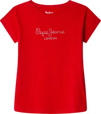 Immagine prodotto di Pepe Jeans Nuria Kurzarm T-shirt Rot 14 Anni Mädchen Rot 14 Anni