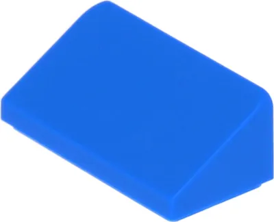 Produktbild von LEGO: 50x Schrägstein / Slope 1x2 30°, Blau