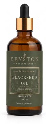 Produktbild von BEYSTON Schwarzkümmelöl 50 ml – für die Haut, KI-generiertes Bild