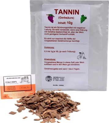 Produktbild von VINA Wein-Tannin 10g - Tannin für Weißweine, Tannin für Rotwein