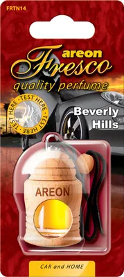 Obrázok produktu pre 2x originálny parfum Areon FRESCO Parfumová plechovka Osviežovač vzduchu s vôňou stromu Beverly Hills