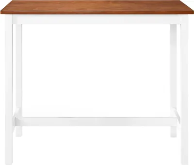 A studio shot of a table.