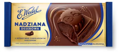 Obrázok produktu pre Wedel tmavá čokoláda s mliečnou náplňou 100 g