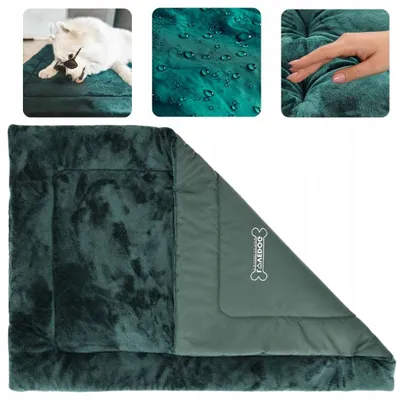 Produktbild von Lovedog Hundematte L strapazierfähig waschbar Flaschengrün