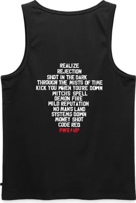 Produktbild von Spreadshirt AC/DC Power Up Tour Logo PWR/UP Mit Backprint Männer Premium Tank Top, XXL, Schwarz