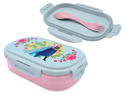 Immagine prodotto di Contenitore per la colazione LunchBox per bambini Frozen – Elsa e Anna per la scuola / FR50062