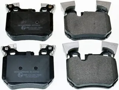 Produktbild von DENCKERMANN Bremsbeläge Satz Hinten Bremsklötze für BMW 1 Cabrio (E88) B110992