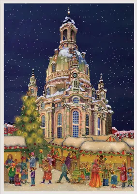 Produktbild von Adventskalender "Frauenkirche Dresden"