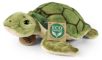 Image de Tortue marine en peluche, 20 cm, écologique