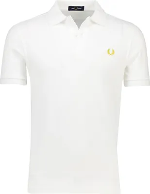 Produktbild von Fred Perry Polo Weiß Kurzarm Piqué