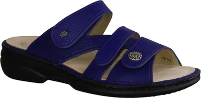 Immagine prodotto di Finn Comfort Ventura-Soft, cobalto (blu), muli da donna, scarpe da donna, pelle - muli da donna / separatori di punta, blu, pelle (hillcrest)
