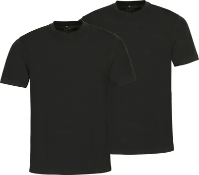 Produktbild von hajo Polo & Sportswear Herren-T-Shirt 2er-Pack schwarz XXL