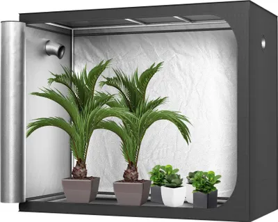 Obrázek produktu pro JOIEYOU Grow Tent 240x120x200 cm Grow Tent with Reflective Mylar Lightproof Waterproof Grow Tent Growroom Greenhouse for Plant Grow Room Homegrowing (Pěstování rostlin v domácnosti)