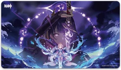 Zdjęcie produktu dla Podkładka pod mysz Genshin Impact - Narukami Ogosho