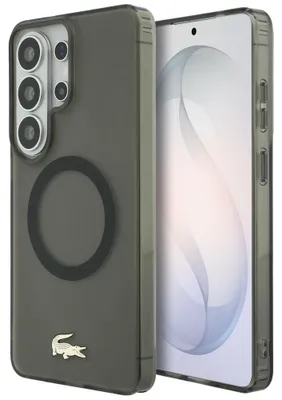 Obrázek produktu pro Pouzdro Lacoste Shockproof Frosted MagSafe pro Galaxy S26 Ultra, černé