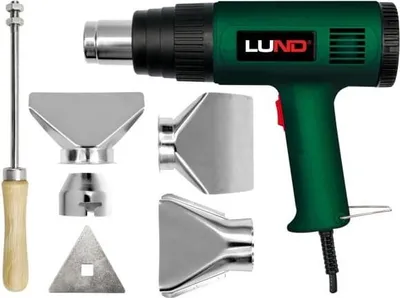 Produktbild von LUND Heißluftpistole 2000W mit Zubehör/Koffer