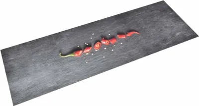 Produktbild von vidaXL Küchenbodenmatte Waschbar Pfeffer 60x180 cm