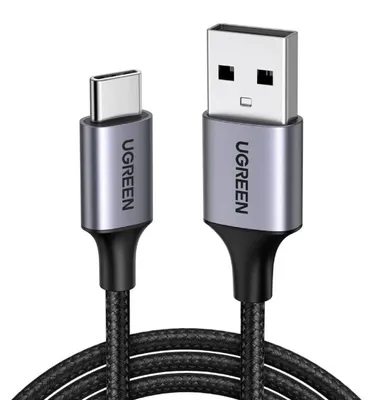 Image de Câble Ugreen US288 USB-C vers USB-A Noir