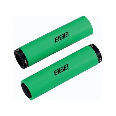 Produktbild von BBB Cycling Griffe StickyFix 128mm grün - rutschfester Komfortgriff für siche...