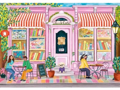 Image de Magnolia Puzzle 1000 pièces - puzzle coloré pour adultes motif café