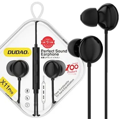 Obrázek produktu pro Dudao X11Pro sluchátka do uší 3,5mm mini jack, černé