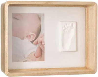 Produktbild von Famanu Babyfotolijst Set mit Hand- und Fußabdruck - für Kinderzimmer