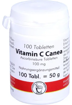 Produktbild von Ascorbinsaeure 100mg Canea Tbl., 100 St. Tabletten