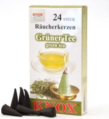 Zdjęcie produktu dla Kadzidełka z zielonej herbaty Knox