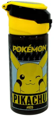 Productafbeelding van Pikachu waterfles, 500 ml - Duurzaam, lichtgewicht ontwerp