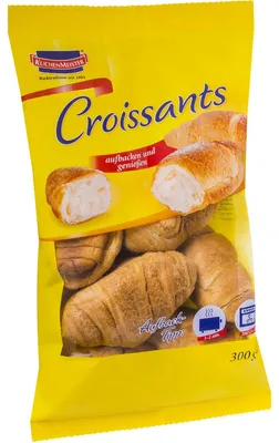 Immagine prodotto di Kuchenmeister croissant deliziosi pasticcini da forno 300g