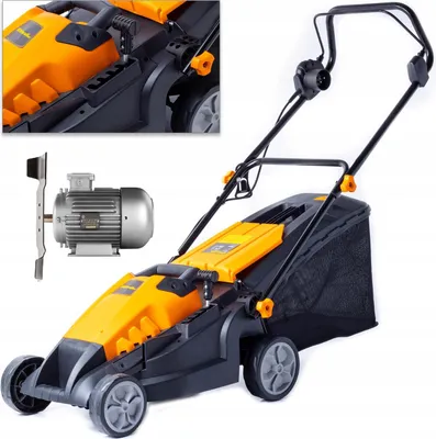 Obrázek produktu pro Riwall Elektrická sekačka na trávu 2 V 1 PRO REM 3817