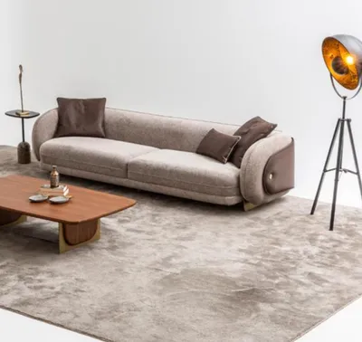 Produktbild von Wohnzimmer Textil Sofa 4 Sitzer Luxus Möbel Sitz Design Couch Lounge neu