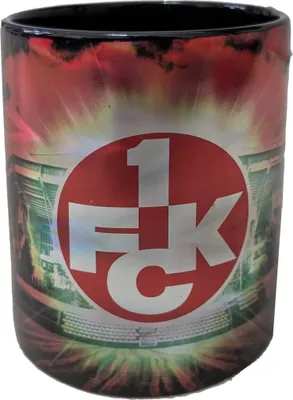 Produktbild von 1. FC Kaiserslautern Tasse Prag Metallic Logo