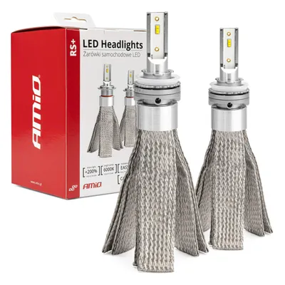 Obrázek produktu pro LED autožárovky RS+ Canbus H8/H9/H11 50W Slim 6000K 3500 lumen AMIO-01086