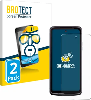 Produktbild von 2x Für Crosscall Stellar X5 Schutzfolie BROTECT Displayschutz Display Schutz Folie Klar Transparent
