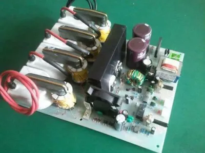 Image de alimentation électrofiltre haute tension 600W pour éliminer le noir des lampes à fumée