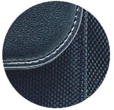 Produktbild von Wedo 58 5001, Leder, Nylon, Schwarz, 37,5 mm, 28 mm, 6,4 mm, 1,04 kg