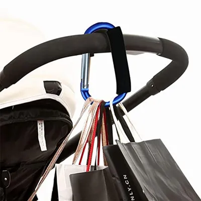 Kinderwagenhaken für Wickeltaschen und Einkaufstaschen, Hauptbild