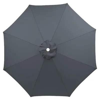 Produktbild von Ersatzbezug für 3M Marktschirme, wasserdichte Gartenschirme mit Sonnenschutz, UV-Schutz - Ersatzstoff für 8 Streben, Ersatzstoff für Outdoor-Sonnenschirme (grau, 3M/8 Streben)
