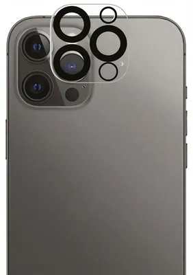 Imagen del producto de Protector de cámara de cristal paquete de 2 para Apple iPhone 13 Pro - Transparente