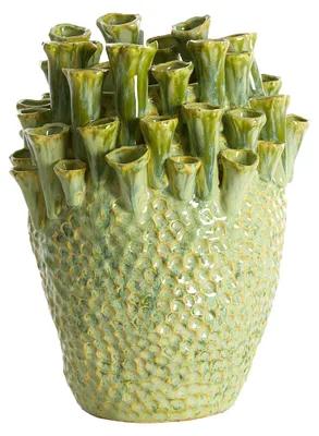 Produktbild von Light & Living KYRAL Vase Keramik Mintgrün – Ø29x33 cm