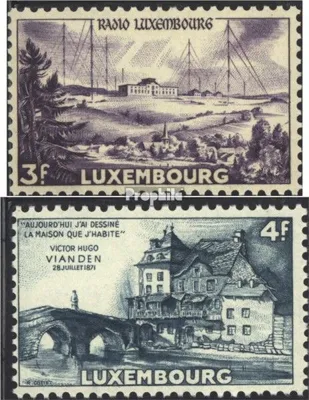 Produktbild von Briefmarken Luxemburg 1953 Mi 512-513 (kompl.Ausg.) postfrisch Ansichten
