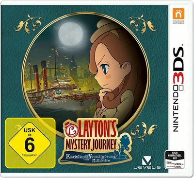 Produktbild von Layton`s Mystery Journey: Katrielle und die Verschwörung der Millionäre - 3DS