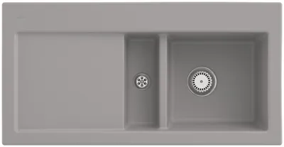 Produktbild von Villeroy & Boch Keramikspüle 671201KD, Subway 60 Einbauspüle - inkl.