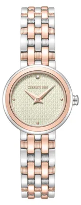 Image de Montre-bracelet Cerruti 1881, modèle LUSIA, argent et rose gold