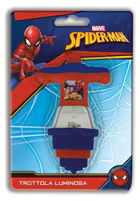 Produktbild von Marvel Spiderman Leuchtender Kreisel