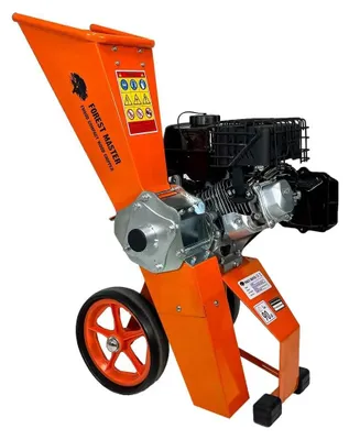 Imagen del producto de Trituradora de ramas a gasolina - 6 CV con arranque eléctrico - Capacidad de corte: 50 mm