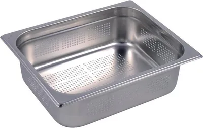 Produktbild von Gastro M Edelstahl Gn-Behälter 100Mm Gn1/2 Gelocht