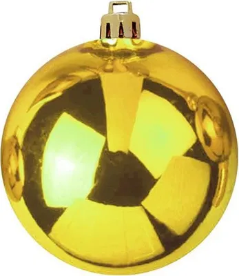 XL Dekokugel - Baumkugel - gold glänzend - Innen&Außen - robustes Polyethylen